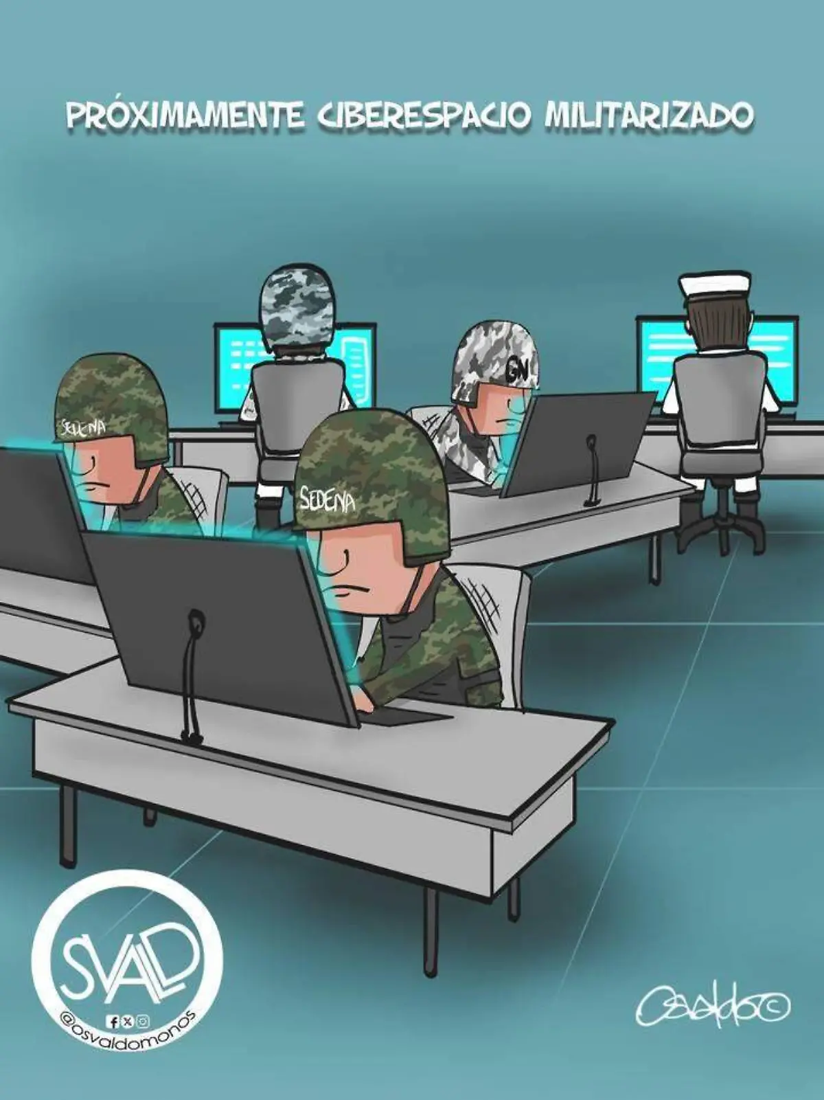Próximamente Ciberespacio Militarizado